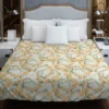 Yellow Daisy Mini Flower Design Duvet Cover