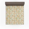 Yellow Daisy Mini Flower Design Fitted Sheet