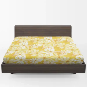 Yellow Daisy Pattern Fitted Sheet 1