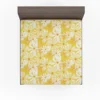 Yellow Daisy Pattern Fitted Sheet