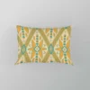 Yellow Green Teal Geometric Pillow Case