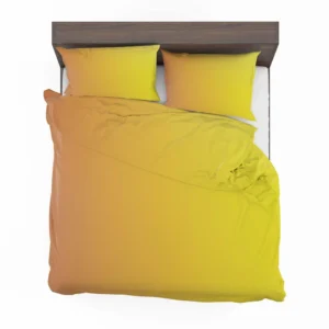 Yellow Light Orange Gradient Bedding Set 2