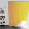 Yellow Light Orange Gradient Shower Curtain