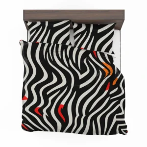 Zebra Stripes Pattern Bedding Set 2