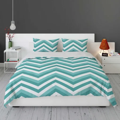 Zigzag Lines Geometric Design Bedding Set 1