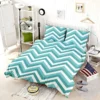 Zigzag Lines Geometric Design Bedding Set