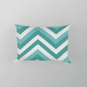 Zigzag Lines Geometric Design Pillow Case